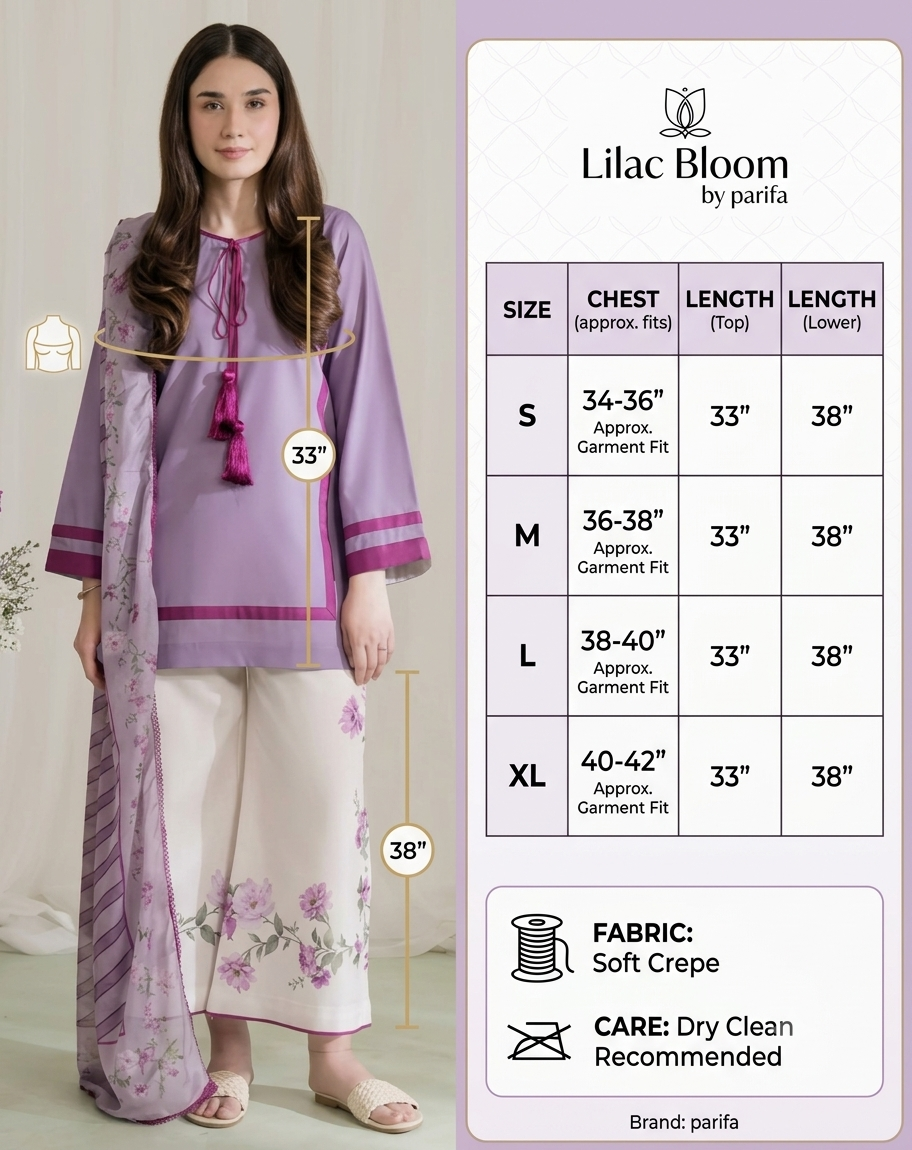 Lilac Bloom - 3 piece