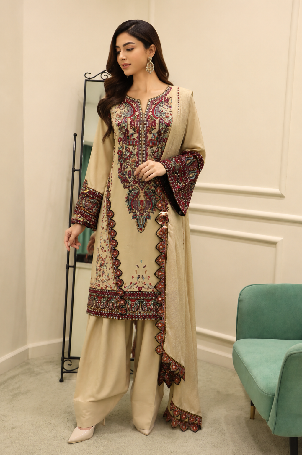 Mahira 3 piece original - B1912