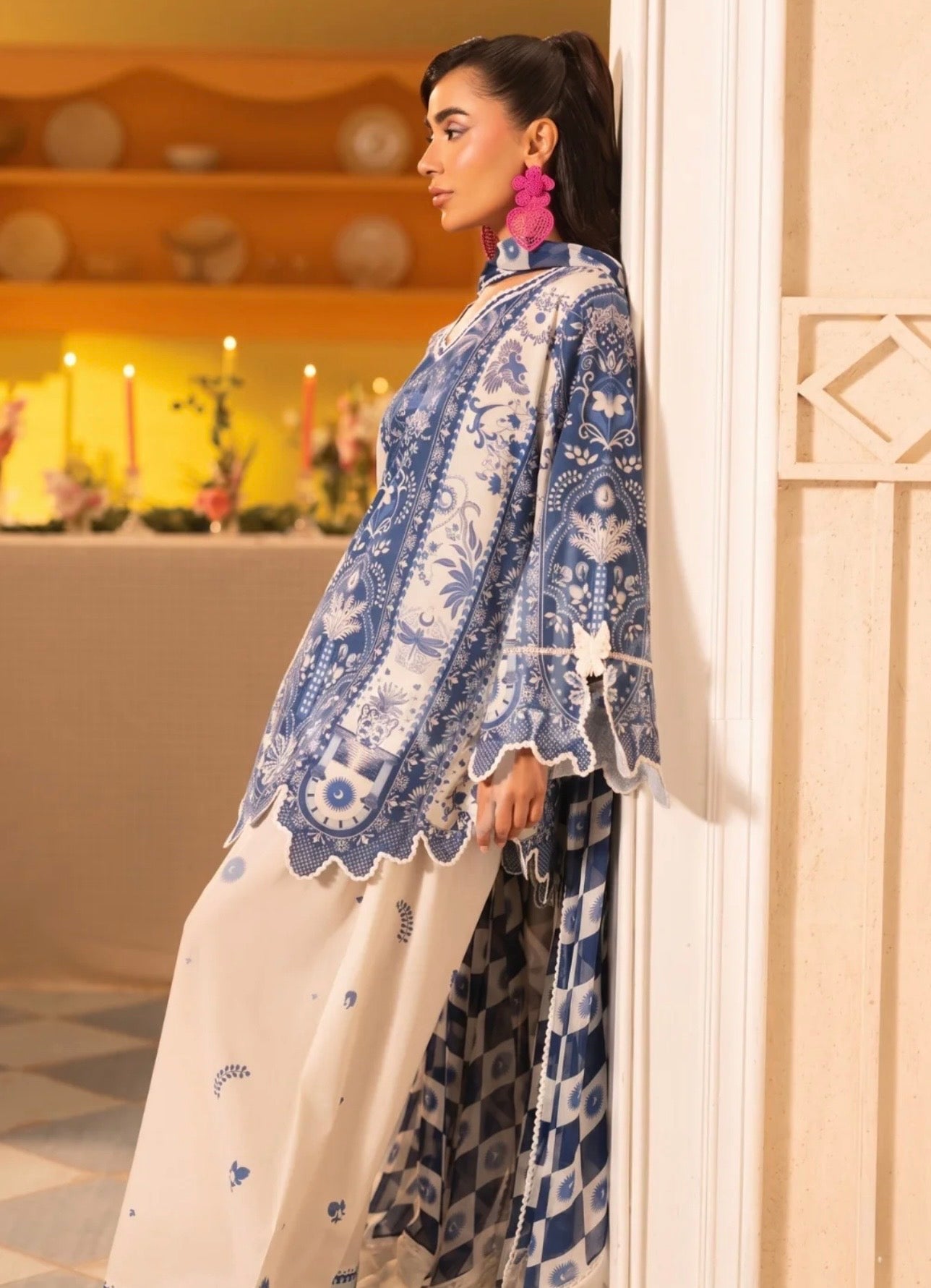 Azure Bloom - 3 Piece Suit🌸
