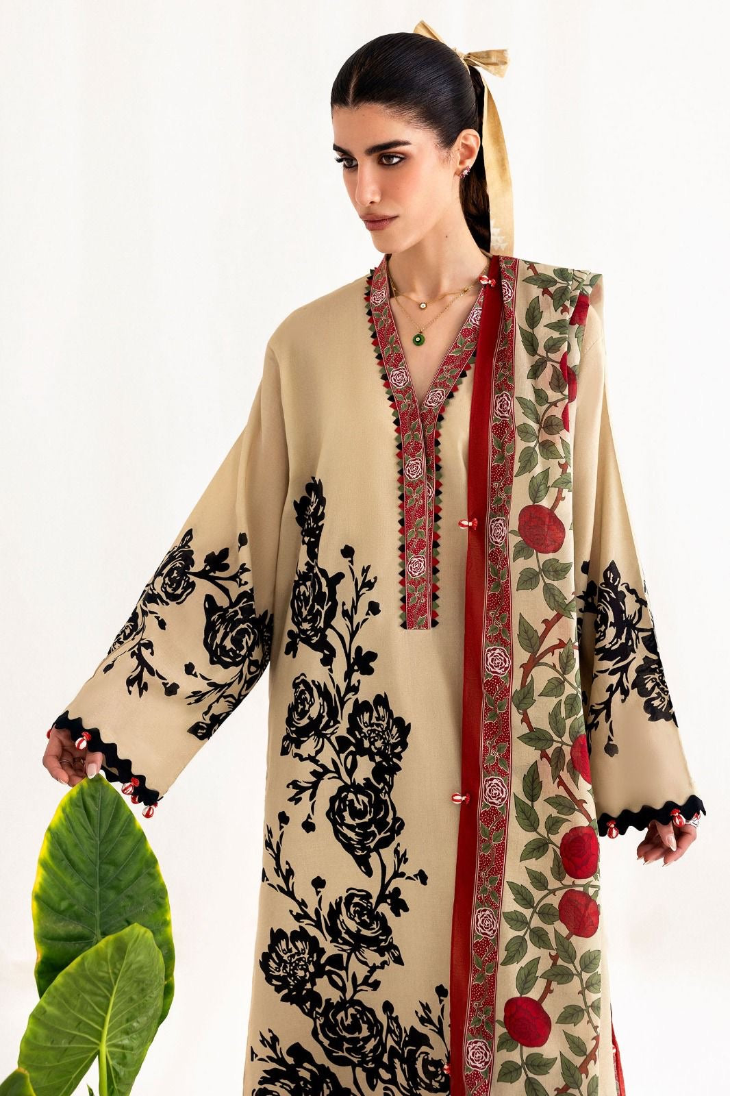 Zoya Long original pakistani lawn ♥️ - 3 piece || B1909